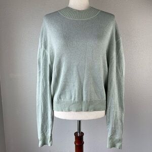 NWT Free People Frosted Fern Sweater Size XL